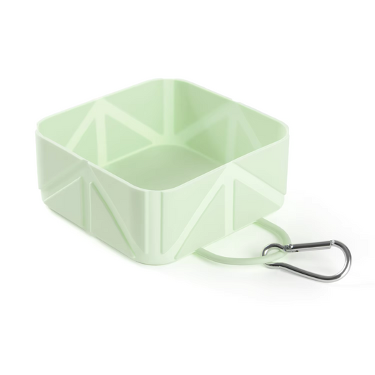 Foldable dog bowl - Green