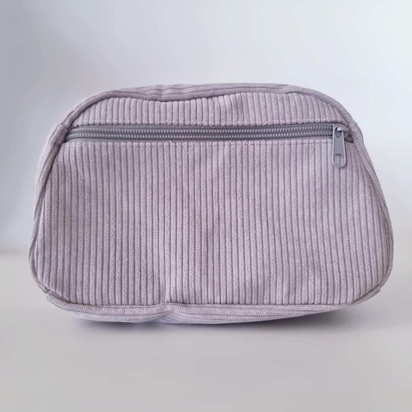 Dog walking bag - Grey corduroy