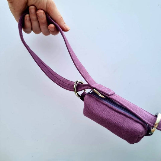 Tidy Purple dog poop bag holder