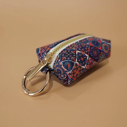 Persian tile dog poop bag holder