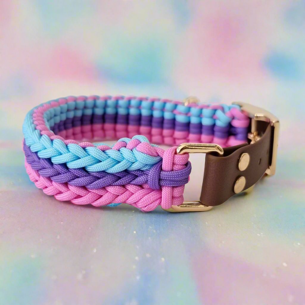 Unicorn Paracord Dog Collar