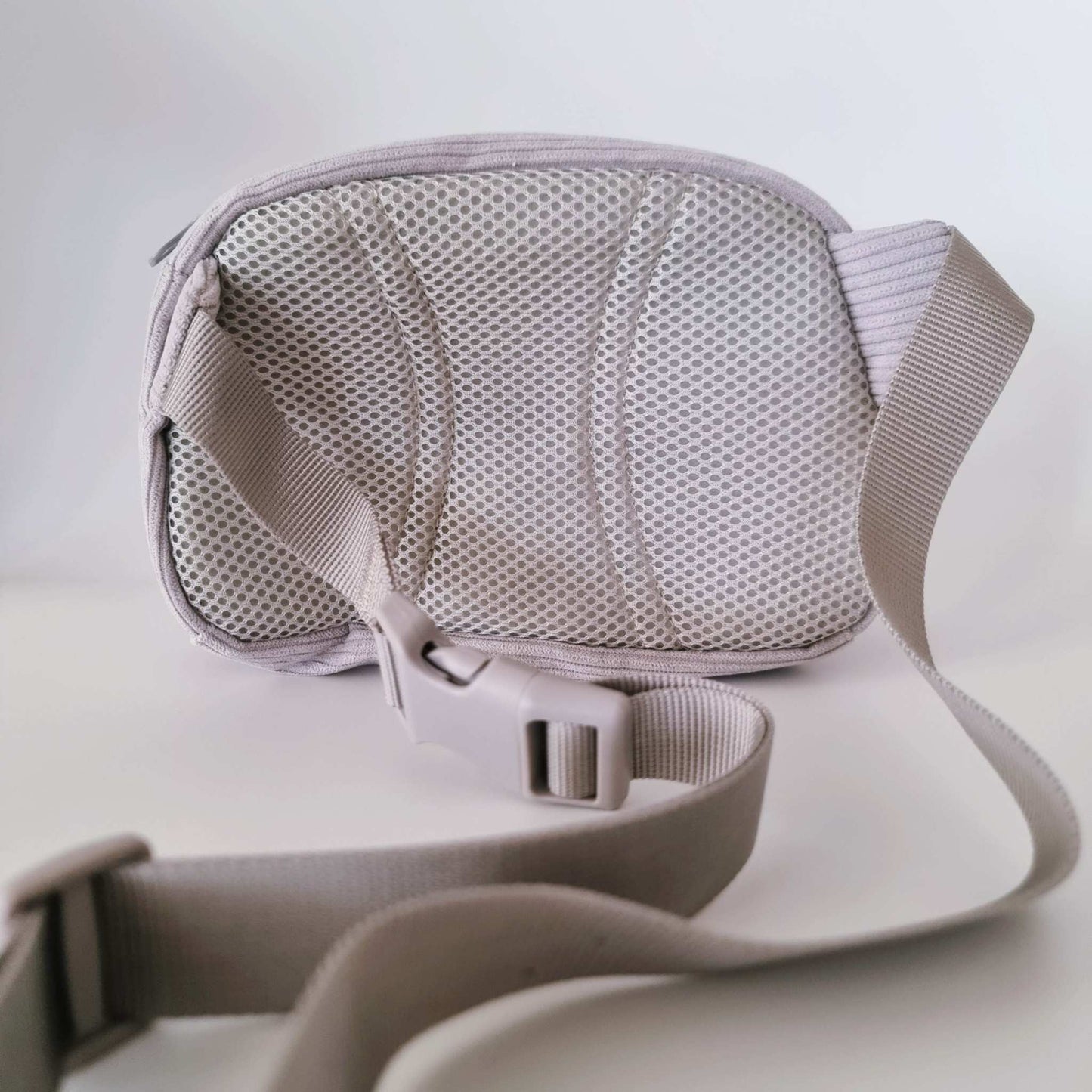 Dog walking bag - Grey corduroy