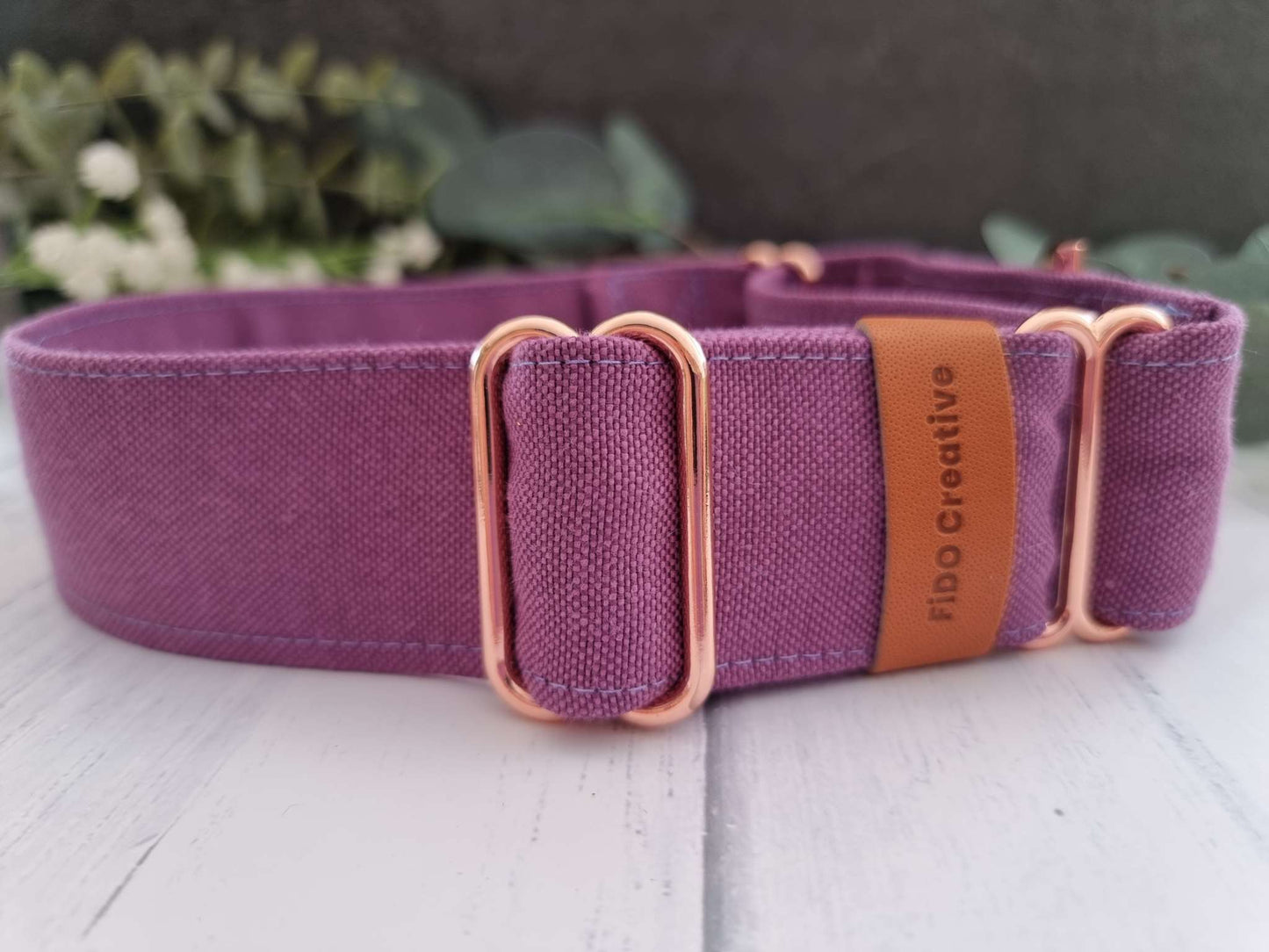 Waterproof canvas martingale collar