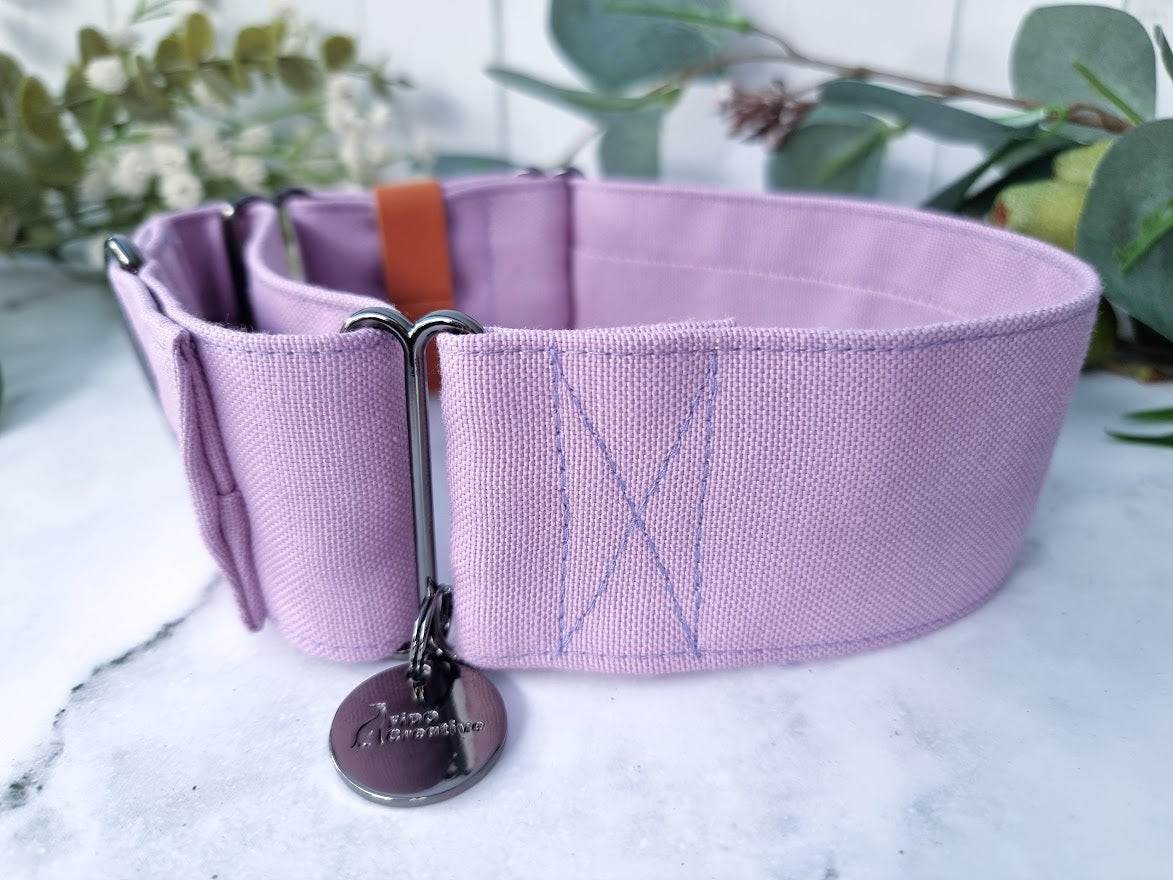 lilac martingale collar for dogs